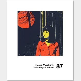 Norwegian Wood - Minimal Style Graphic Artwork Posters and Art